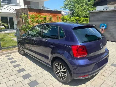 Gebraucht VW Polo Comfortline 90 PS (66 kW) 2016 Blau Kleinwagen
