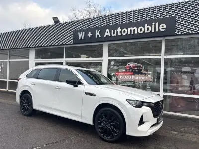 Neu Mazda CX-80 Homura-Line 328 PS (241 kW) 2025 Weiß SUV