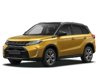 Neu Suzuki Vitara Comfort 110 PS (80 kW) 2026 Solar yellow pearl metallic / cosmic black pearl metallic SUV