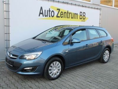 Gebraucht Opel Astra Edition 110 PS (80 kW) 2014 Blau metallic Kombi
