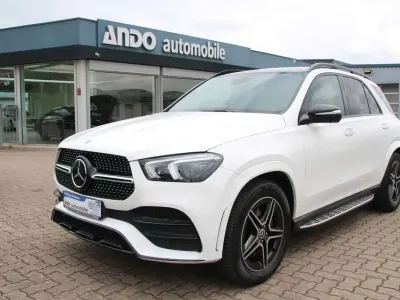 Używany Mercedes GLE450 AMG AMG line 367 KM (269 kW) 2021 Biały SUV