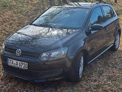 Gebraucht VW Polo Trendline 60 PS (44 kW) 2011 Schwarz Kleinwagen