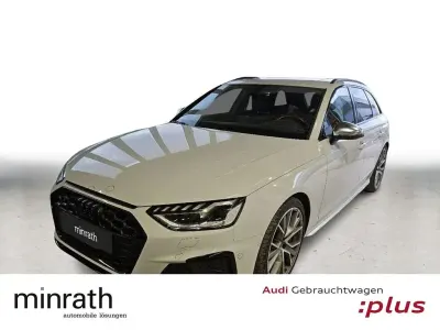 Gebraucht Audi S4 Ambiente 341 PS (250 kW) 2023 Gletscherweiß metallic Kombi