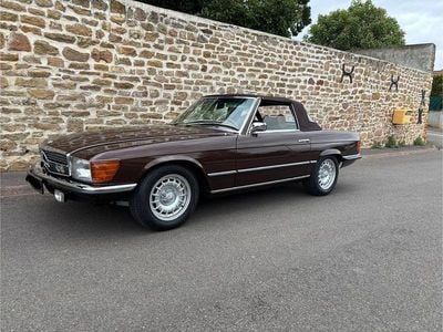 Gebraucht Mercedes SL450 224 PS (164 kW) 1973 Braun Cabrio