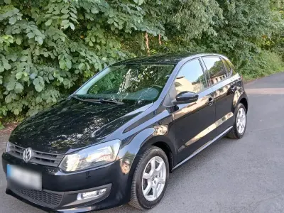 Gebraucht VW Polo 90 PS (66 kW) 2012 Schwarz Kleinwagen