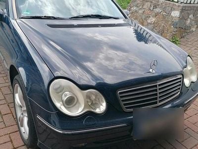 Occasion Mercedes C320 Avantgarde 218 PK (160 kW) 2003 Blauw Stationwagen