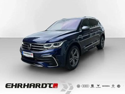 Usata VW Tiguan Allspace R-line 140 CV (102 kW) 2022 Blu SUV