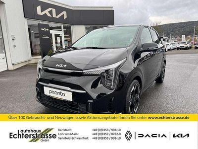 Gebraucht Kia Picanto Launch Edition 79 PS (58 kW) 2024 Auroraschwarz metallic Kleinwagen