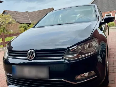 Gebraucht VW Polo 90 PS (66 kW) 2014 Schwarz Kleinwagen