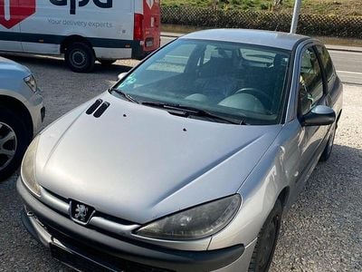Gebraucht Peugeot 206 2001 Silber Kleinwagen