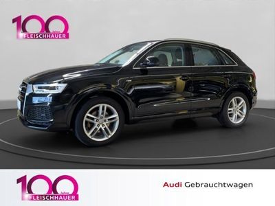 gebraucht Audi Q3 design 1.4 TFSI S line LED+NAVI+RFK+SHZ+MFL+BOSE+