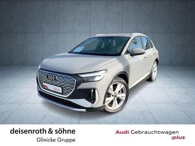 Gebraucht Audi Q4 e-tron Ambiente 150 kW (204 PS) 2023 Kieselgrau SUV