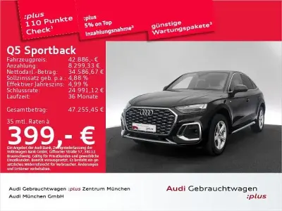 Gebraucht Audi Q5 Sportback S-Line 299 PS (219 kW) 2023 Schwarz SUV