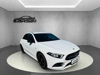 Gebraucht Mercedes A180 AMG Edition 1 136 PS (100 kW) 2019 Polarweiss Limousine