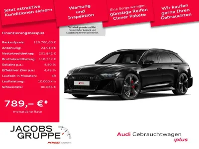 Usata Audi RS6 Performance 630 CV (463 kW) 2025 Nero Station wagon
