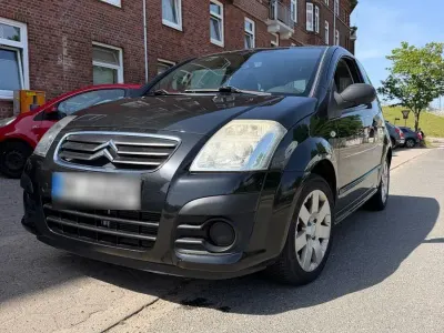 Gebraucht Citroën C2 Style 68 PS (50 kW) 2009 Schwarz Kleinwagen