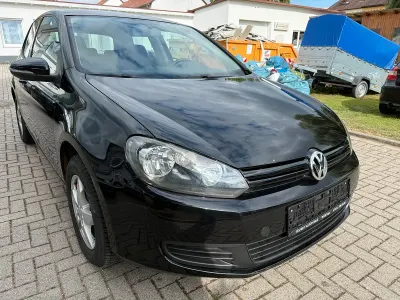 Gebraucht VW Golf VI 80 PS (58 kW) 2009 Schwarz Kleinwagen