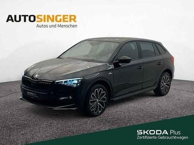 Gebraucht Skoda Scala Monte Carlo 150 PS (110 kW) 2023 Schwarzmagic perleffekt Kleinwagen