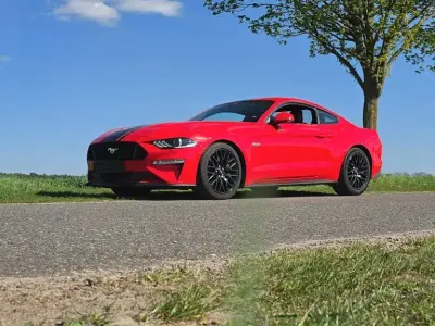 Second-hand Ford Mustang GT 449 CP (330 kW) 2022 Roșu Coupe