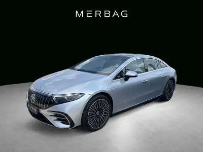 Gebraucht Mercedes EQS580 Electric Art 384 kW (523 PS) 2023 Silber Limousine
