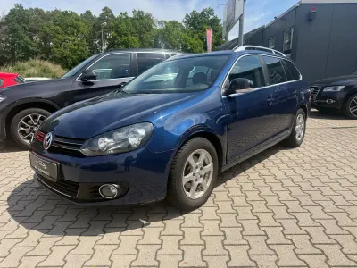 Gebraucht VW Golf VII Style 105 PS (77 kW) 2012 Blau Kombi