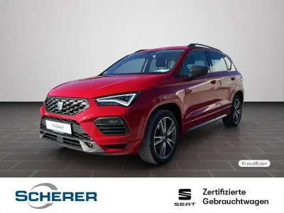 Gebraucht Seat Ateca FR 150 PS (110 kW) 2022 Velvet rot metallic (metallic) SUV