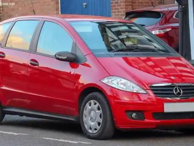 Brugt Mercedes A150 Classic 95 HK (69 kW) 2006 Rød Sedan