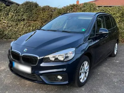 Gebraucht BMW 216 Gran Tourer Sport Line 116 PS (85 kW) 2015 Blau Van / Kleinbus