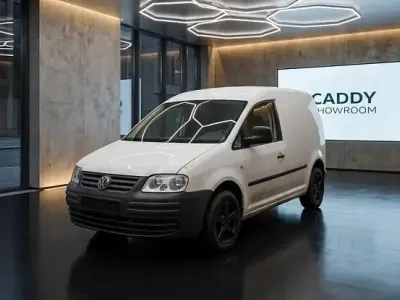 Käytetty VW Caddy 69 HP (50 kW) 2004 Valkoinen Tila-auto