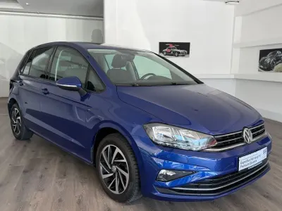 Gebraucht VW Golf Sportsvan Join 131 PS (96 kW) 2018 Blau Van / Kleinbus