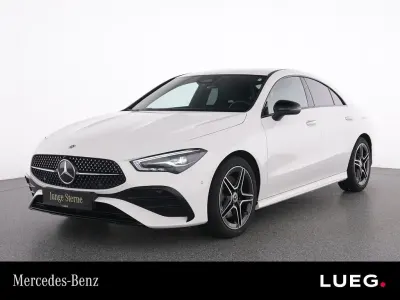Brugt Mercedes CLA200 AMG 163 HK (119 kW) 2024 Hvid Coupe