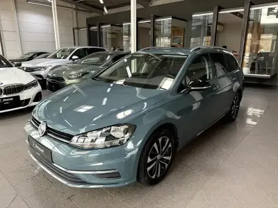 Gebraucht VW Golf VII IQ Drive 150 PS (110 kW) 2020 Petroleum blue metallic (metallic) Kombi