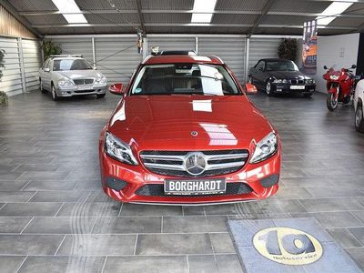 Usata Mercedes C220 Avantgarde 194 CV (142 kW) 2019 Rosso Berlina