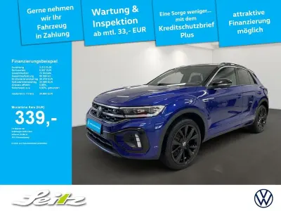 Second-hand VW T-Roc R-line 150 CP (110 kW) 2022 Albastru SUV