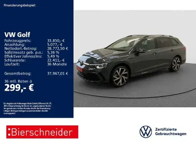 Gebraucht VW Golf VIII R-line 150 PS (110 kW) 2024 Grau Kombi