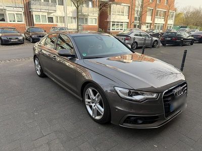 Używany Audi A6 S-Line 245 KM (180 kW) 2014 Brązowy Sedan/Limuzyna