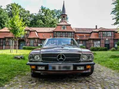 Gebraucht Mercedes SL350 1979 Braun Cabrio