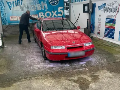 Gebraucht Opel Calibra 1996 Rot Coupé