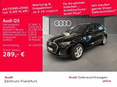 Gebraucht Audi Q5 Basis 204 PS (150 kW) 2024 Brillantschwarz SUV