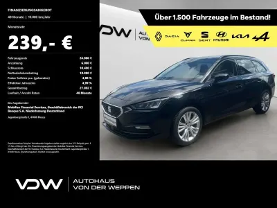 Gebraucht Seat Leon Style 150 PS (110 kW) 2024 Schwarz Kombi
