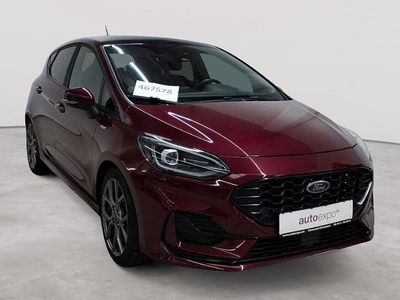 Gebraucht Ford Fiesta ST-Line X 100 PS (73 kW) 2022 Beautiful berry red metallic Kleinwagen