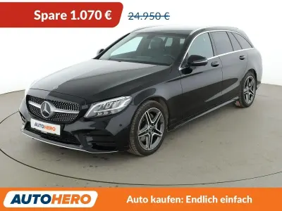 Occasion Mercedes C180 AMG line 156 ch (114 kW) 2018 Noir Break