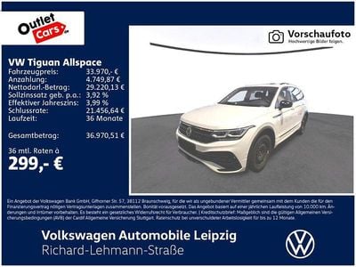 Usata VW Tiguan Allspace Style 200 CV (147 kW) 2022 Bianco SUV