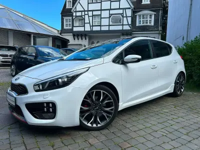 Gebraucht Kia Ceed GT-Track 204 PS (150 kW) 2015 (hw2) deluxeweiss met. Kleinwagen