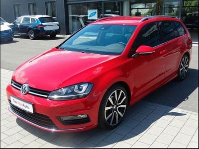 Gebraucht VW Golf VII Highline 150 PS (110 kW) 2015 Rot Kombi