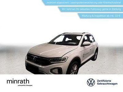 Gebraucht VW T-Roc Life 150 PS (110 kW) 2023 Weiß SUV