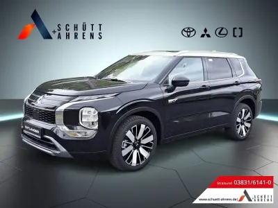 Gebraucht Mitsubishi Outlander P-HEV Top 306 PS (225 kW) 2026 Kristall schwarz/sterling silb SUV