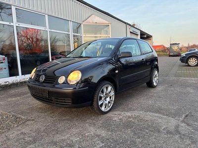 Gebraucht VW Polo Basis 54 PS (39 kW) 2003 Schwarz Kleinwagen