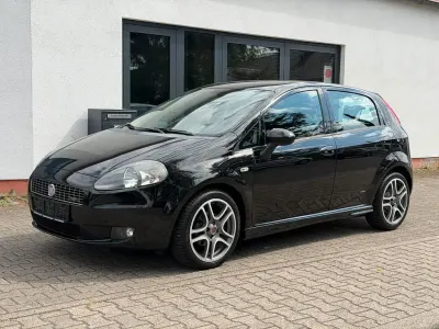 Gebraucht Fiat Grande Punto Sport 95 PS (69 kW) 2008 Schwarz Kleinwagen
