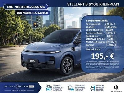 Neu Leapmotor B10 160 kW (218 PS) 2026 Blau SUV